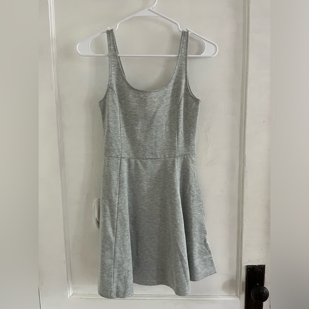 Gray Sleeveless Dress